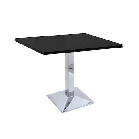 Holland Bar Stool Co 30" 217 Chrome Table, 36" x 36" Square Top 21730CH36SQ